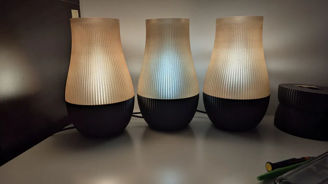 Serene Glow – Mẫu đèn in 3D sang trọng và tinh tế - Image 3