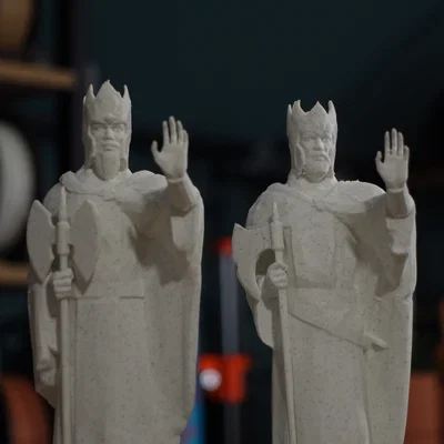 Argonath - Chúa Tể Những Chiếc Nhẫn - Không cần support (FDM)
