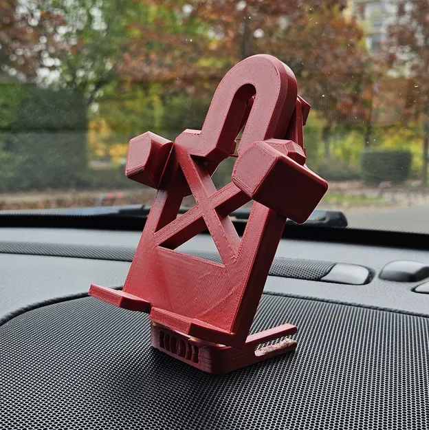 Giá đỡ điện thoại 3D đa năng: Dùng cho xe hơi và bàn làm việc - Image 2