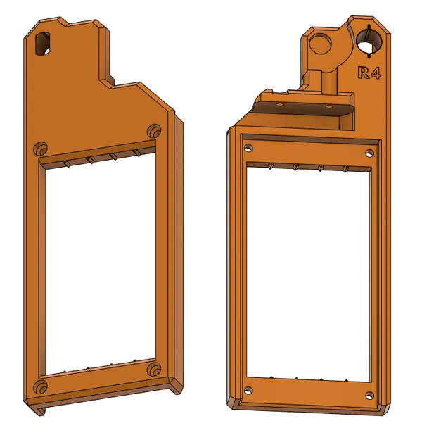 Ngàm gắn khung máy in cho bộ đệm MMU3 Cassette cho Prusa MK4/MK4S - Image 2