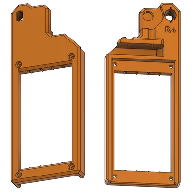 Ngàm gắn khung máy in cho bộ đệm MMU3 Cassette cho Prusa MK4/MK4S