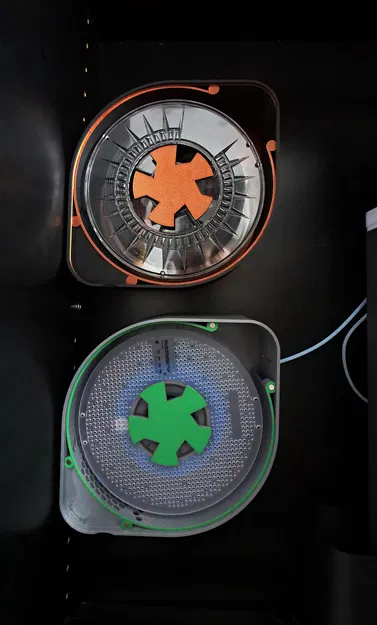 Hộp sấy và giá treo cuộn nhựa 3D gắn tường đa năng - Image 9