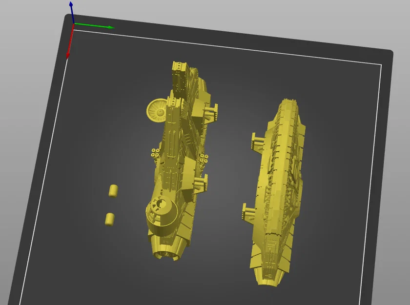 Mô hình tàu Millennium Falcon 3D chi tiết cho fan Star Wars - Image 1