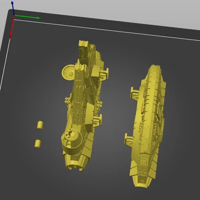 Mô hình tàu Millennium Falcon 3D chi tiết cho fan Star Wars