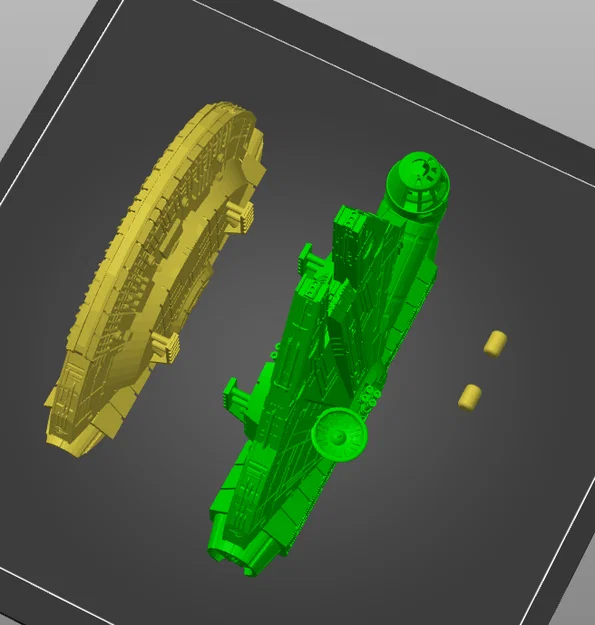 Mô hình tàu Millennium Falcon 3D chi tiết cho fan Star Wars - Image 2