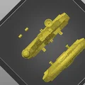 Mô hình tàu Millennium Falcon 3D chi tiết cho fan Star Wars - Thumbnail 3