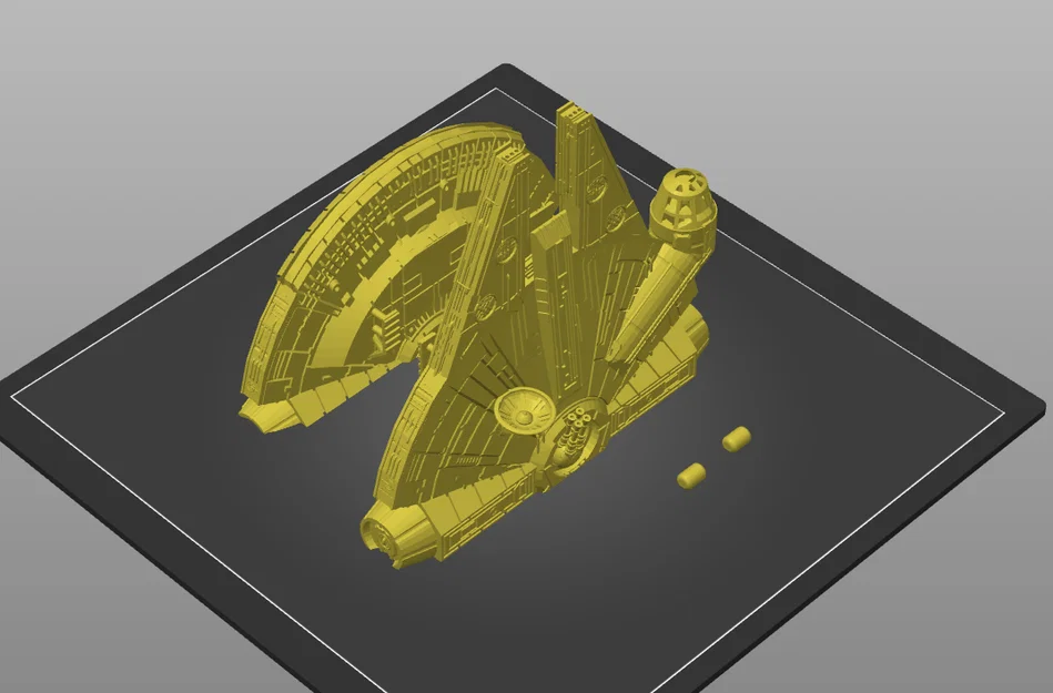 Mô hình tàu Millennium Falcon 3D chi tiết cho fan Star Wars - Image 4