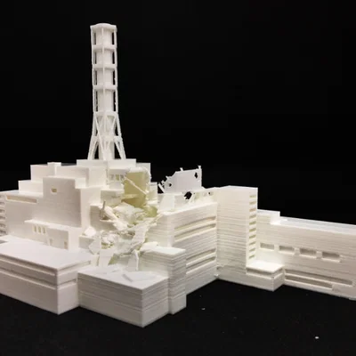 Mô hình Lò phản ứng số 4 Chernobyl