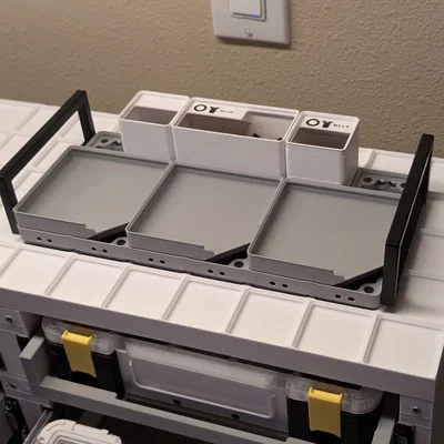 Khay Phễu Gridfinity 2x2x2