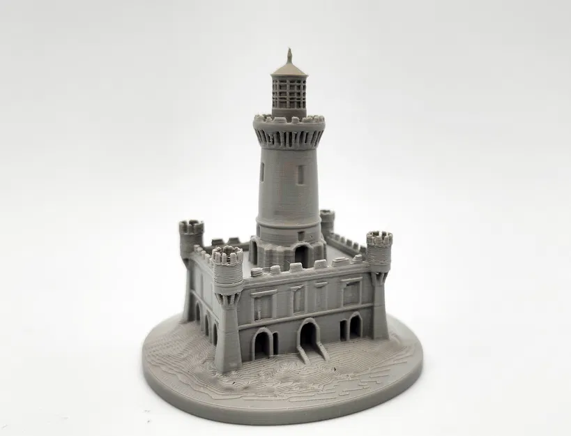 Mô hình 3D Ngọn Hải Đăng Cổ Đại Alexandria cực đẹp - Image 1