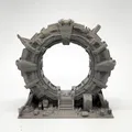 Mô hình Sci-Fi Portal (Cổng không gian) cho Dungeons and Dragons - Thumbnail 4