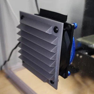 Nắp che quạt 80mm: Giải pháp giảm tiếng ồn hiệu quả cho máy in 3D