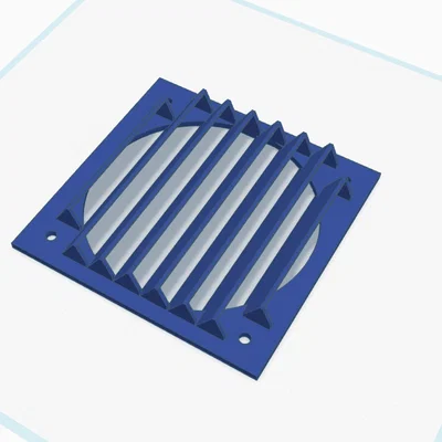 Nắp che quạt 80mm: Giải pháp giảm tiếng ồn hiệu quả cho máy in 3D