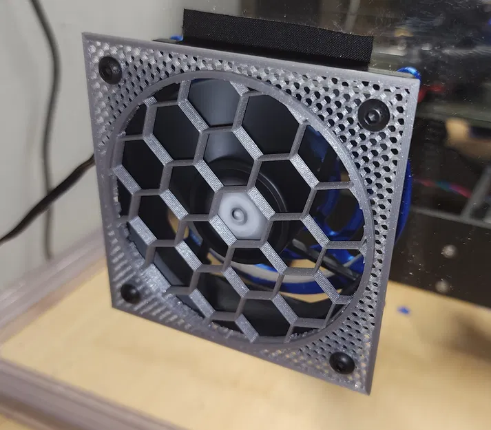 Nắp bảo vệ quạt 80mm (80mm Fan Cover) với 7 họa tiết in 3D độc đáo - Image 1