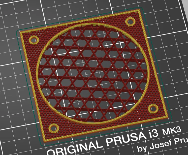 Nắp bảo vệ quạt 80mm (80mm Fan Cover) với 7 họa tiết in 3D độc đáo - Image 3