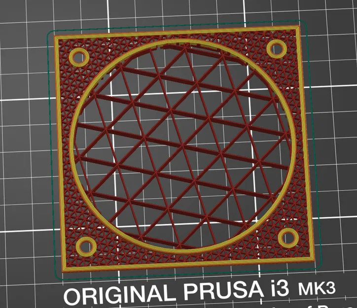 Nắp bảo vệ quạt 80mm (80mm Fan Cover) với 7 họa tiết in 3D độc đáo - Image 4