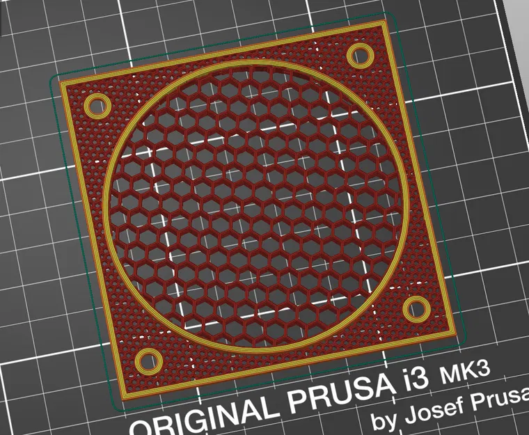 Nắp bảo vệ quạt 80mm (80mm Fan Cover) với 7 họa tiết in 3D độc đáo - Image 6