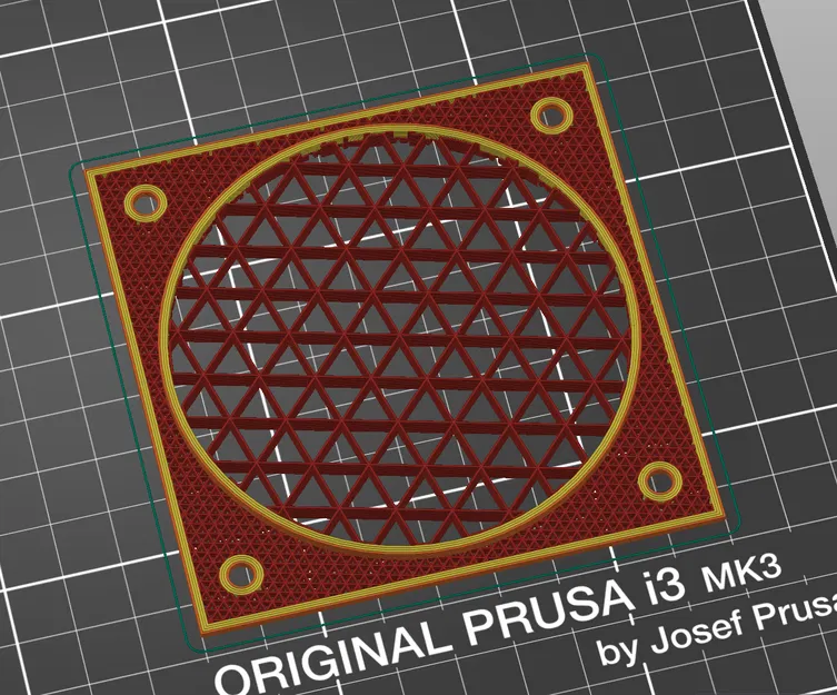 Nắp bảo vệ quạt 80mm (80mm Fan Cover) với 7 họa tiết in 3D độc đáo - Image 8