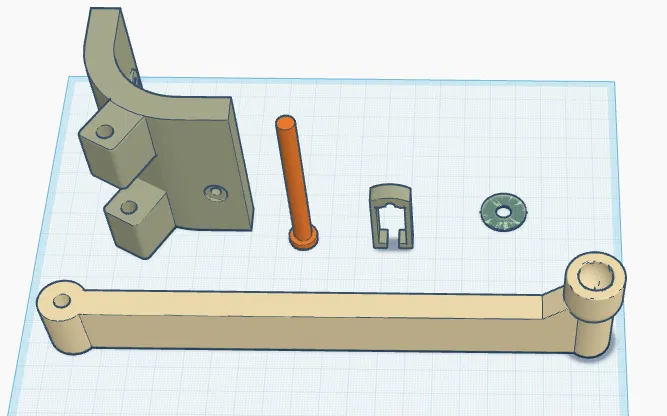 Ngàm gắn Camera Tapo cho vỏ máy Flashforge 5M - Image 4