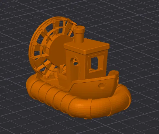 Airboat Benchy: Phiên bản thuyền 3D độc đáo cho người yêu in 3D - Image 1
