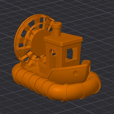 Airboat Benchy: Phiên bản thuyền 3D độc đáo cho người yêu in 3D