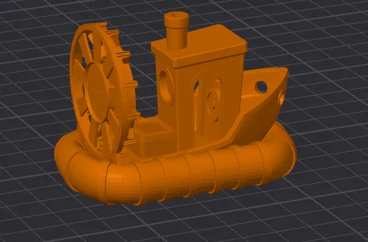 Airboat Benchy: Phiên bản thuyền 3D độc đáo cho người yêu in 3D - Image 3