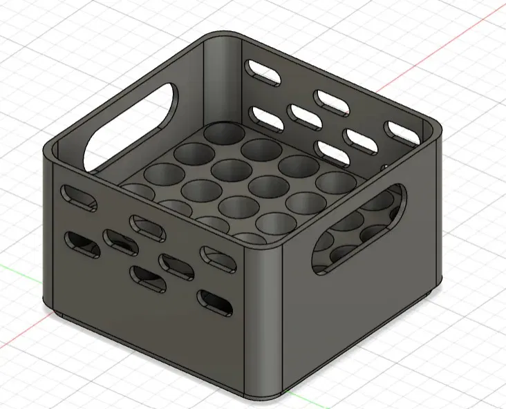 Khay đựng pin 18650 – Giải pháp lưu trữ 36 viên pin cực gọn gàng - Image 1