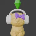 Mô hình chú mèo Sims (Sims cat) - Thumbnail 2