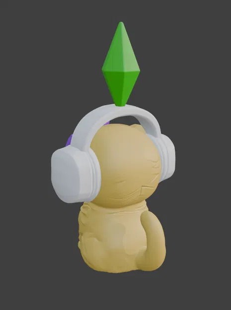 Mô hình chú mèo Sims (Sims cat) - Image 3