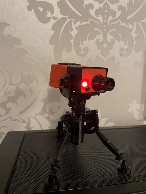 Mô hình TF2 Sentry - Phiên bản dùng Micro Servo - Image 1