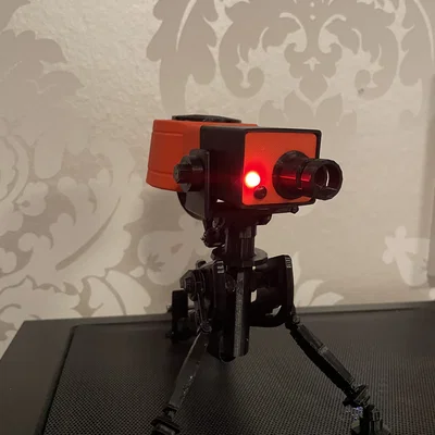 Mô hình TF2 Sentry - Phiên bản dùng Micro Servo