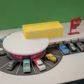 Bộ Mô Hình Mel's Drive-In - Diorama Hot Wheels Tỷ Lệ 1:64 - Thumbnail 2