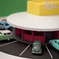Bộ Mô Hình Mel's Drive-In - Diorama Hot Wheels Tỷ Lệ 1:64 - Thumbnail 5
