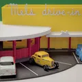 Bộ Mô Hình Mel's Drive-In - Diorama Hot Wheels Tỷ Lệ 1:64 - Thumbnail 6