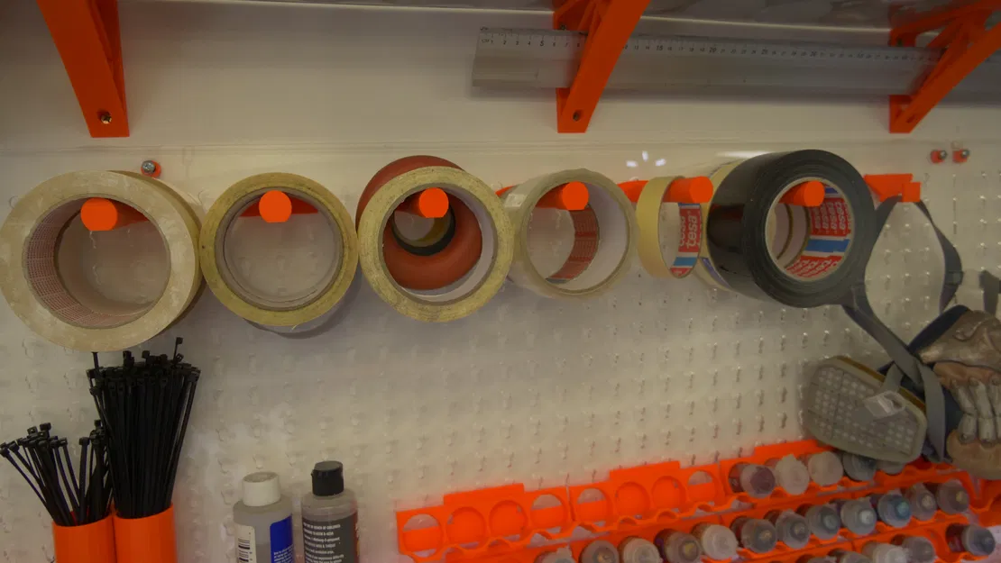 Bộ hệ thống giá treo Pegboard đa năng cho xưởng làm mô hình - Image 4