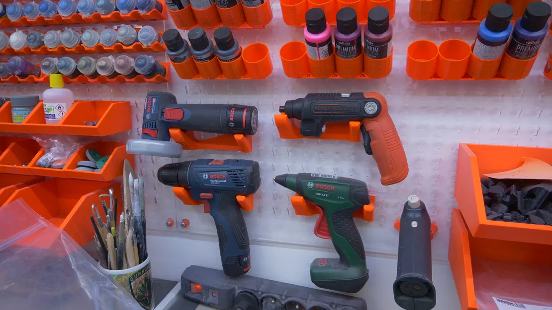 Bộ hệ thống giá treo Pegboard đa năng cho xưởng làm mô hình - Image 7