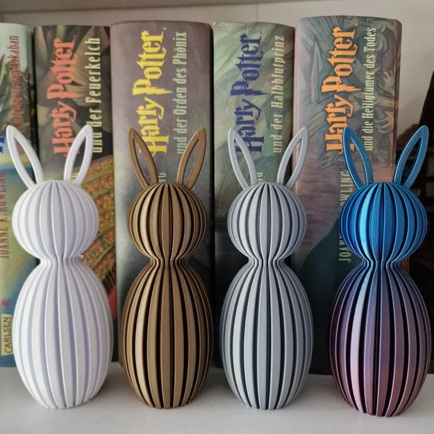 Mô hình chú thỏ Phục sinh Easter Bunny in 3D dễ thương - Image 1