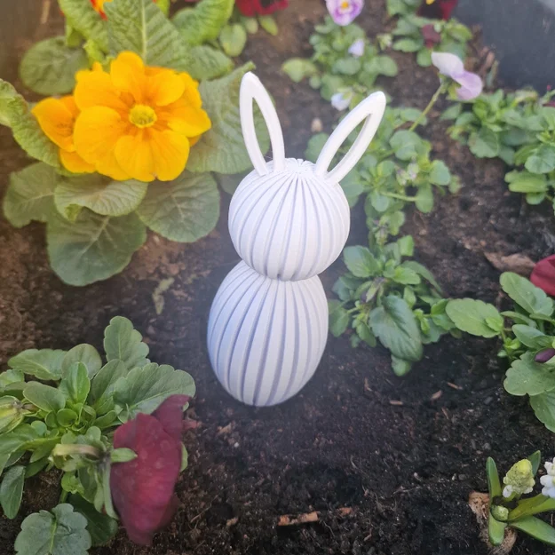 Mô hình chú thỏ Phục sinh Easter Bunny in 3D dễ thương - Image 5