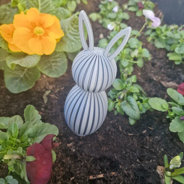 Mô hình chú thỏ Phục sinh Easter Bunny in 3D dễ thương - Image 7