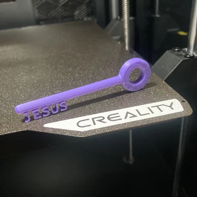 Mô hình in 3D Chìa khóa Chúa Jesus ý nghĩa cho tín đồ tôn giáo
