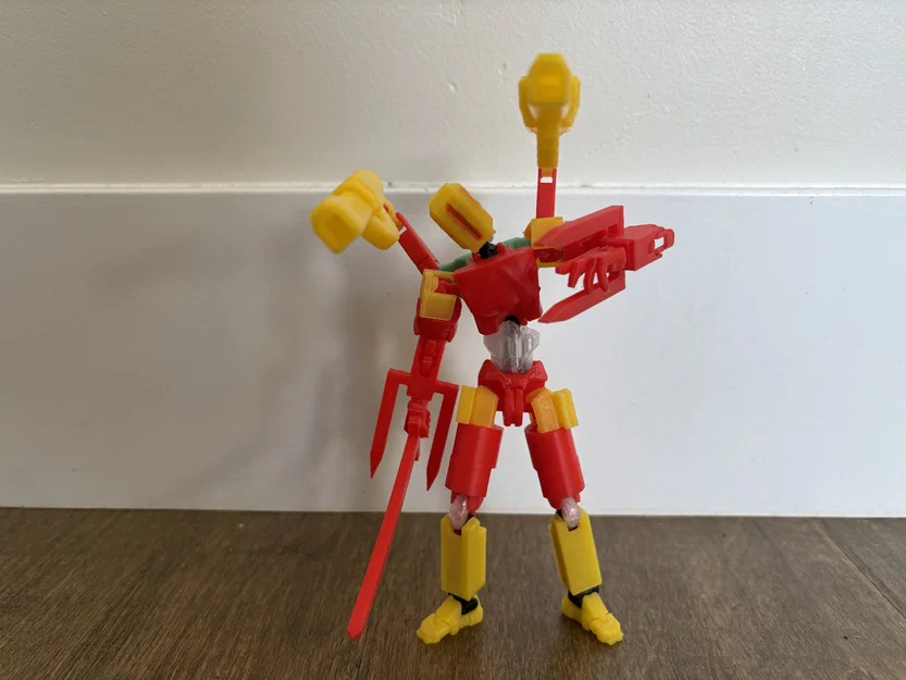 Mô hình TERMINARES 13 - Bản độ chiến binh cực ngầu cho Dummy 13 - Image 4