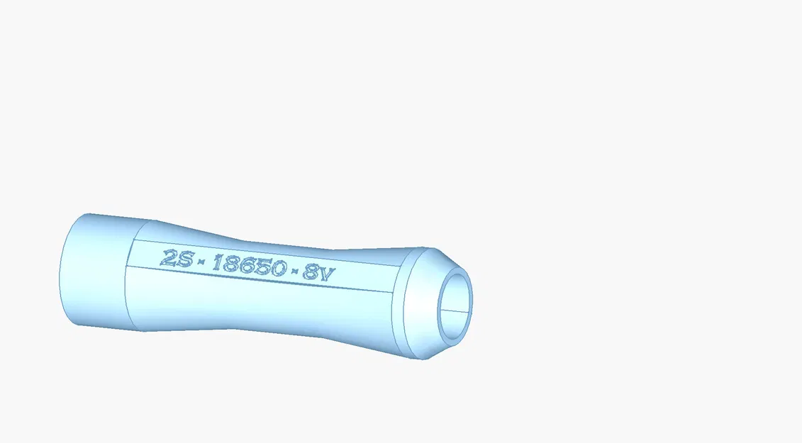 Bộ chuyển đổi pin 18650 2S cho đèn pin đời cũ - Image 2