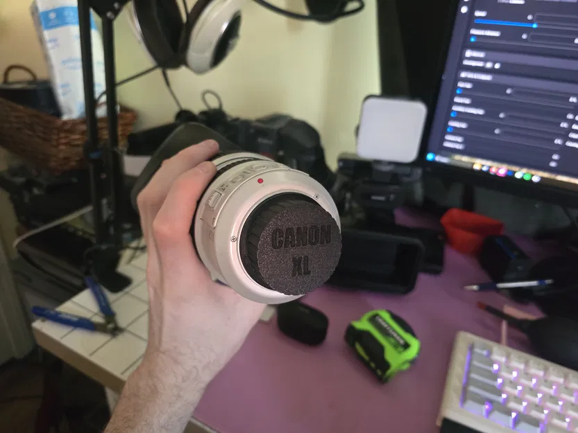 Nắp đậy ống kính Canon XL Mount (Dùng cho Canon XL1, XL1s, XL2) - Image 1