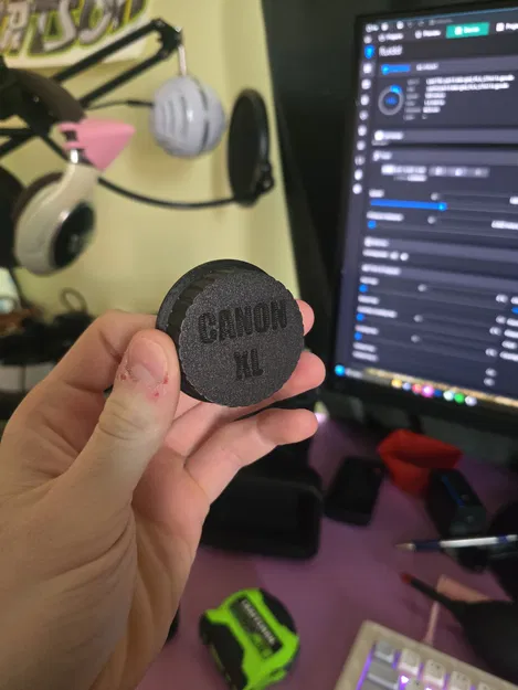 Nắp đậy ống kính Canon XL Mount (Dùng cho Canon XL1, XL1s, XL2) - Image 2