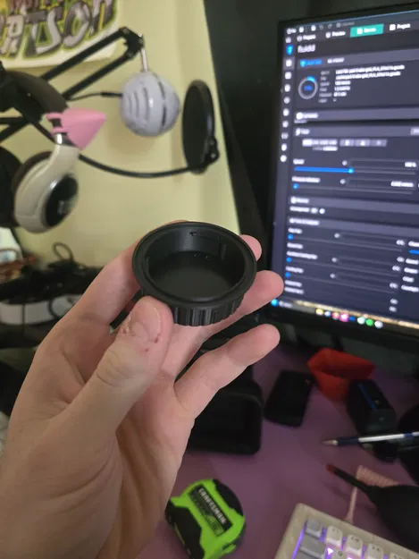 Nắp đậy ống kính Canon XL Mount (Dùng cho Canon XL1, XL1s, XL2) - Image 3