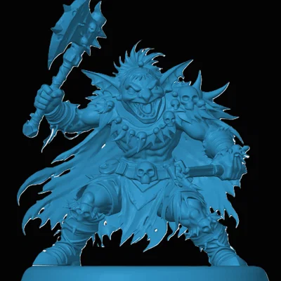 Mô hình Goblin Barbarian
