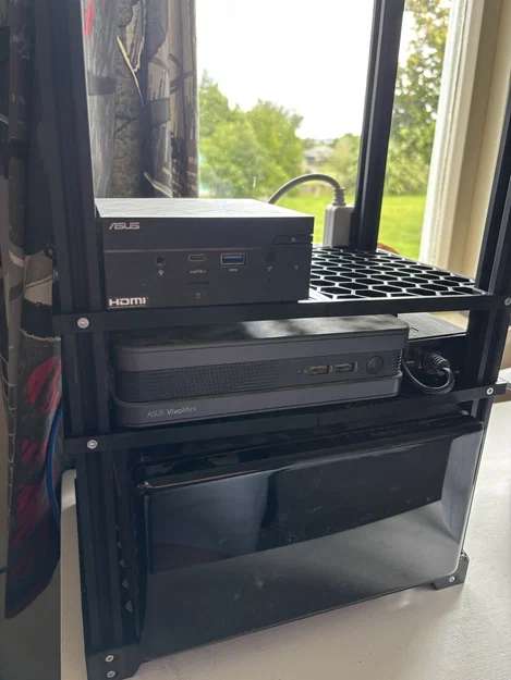 Kệ/Giá đỡ thiết bị Home Lab (sử dụng nhôm định hình 2020) - Image 1