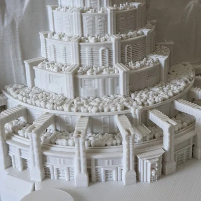 Urithiru - Mô hình thành phố từ Stormlight Archive