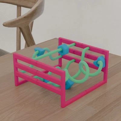 Đồ chơi Mê cung hạt Beads Maze cho bé