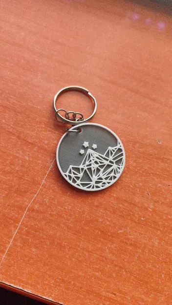 Móc khóa Velaris ACOTAR - Thành phố của những vì sao in 3D - Image 2